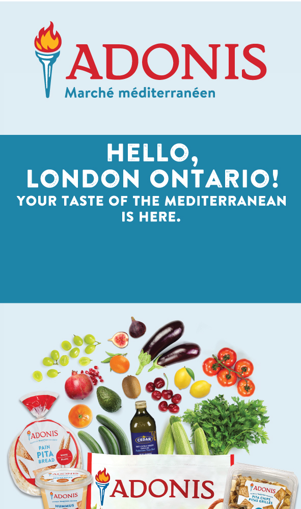 Hello, London Ontario! Your raste of the Mediterranean is here. Visit us.